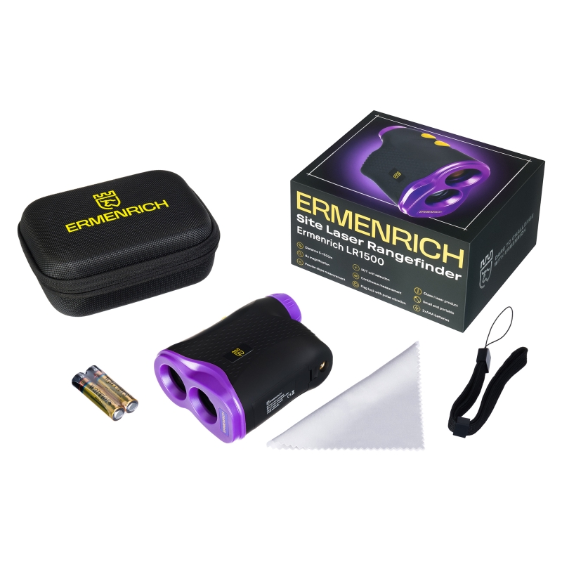 Лазерный строительный дальномер Ermenrich LR1500 84085 в Череповце