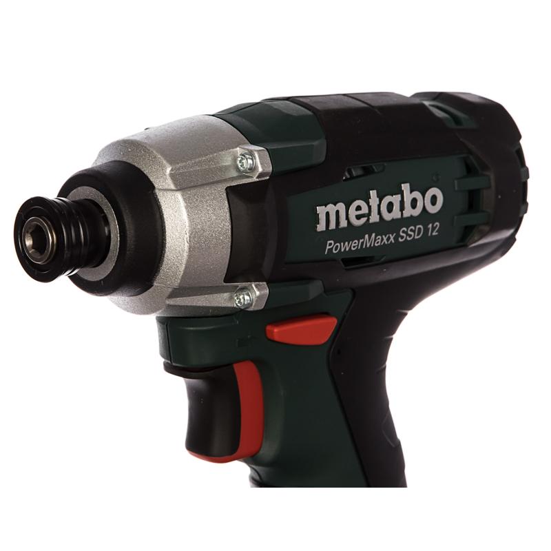 Аккумуляторный ударный винтоверт Metabo PowerMaxx SSD 12 601114890 (макс 3500 ударов/мин, напряжение 12v) в Муроме