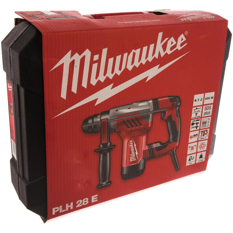 Перфоратор SDS Plus Milwaukee PLH 28 E 4933446790 41 Дж