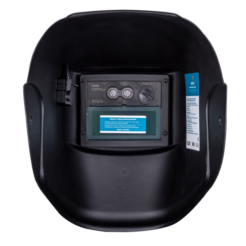 Маска сварщика Varteg 6327, черная, (ф-р 3500V, пр-во ), без коробки в Кинешме