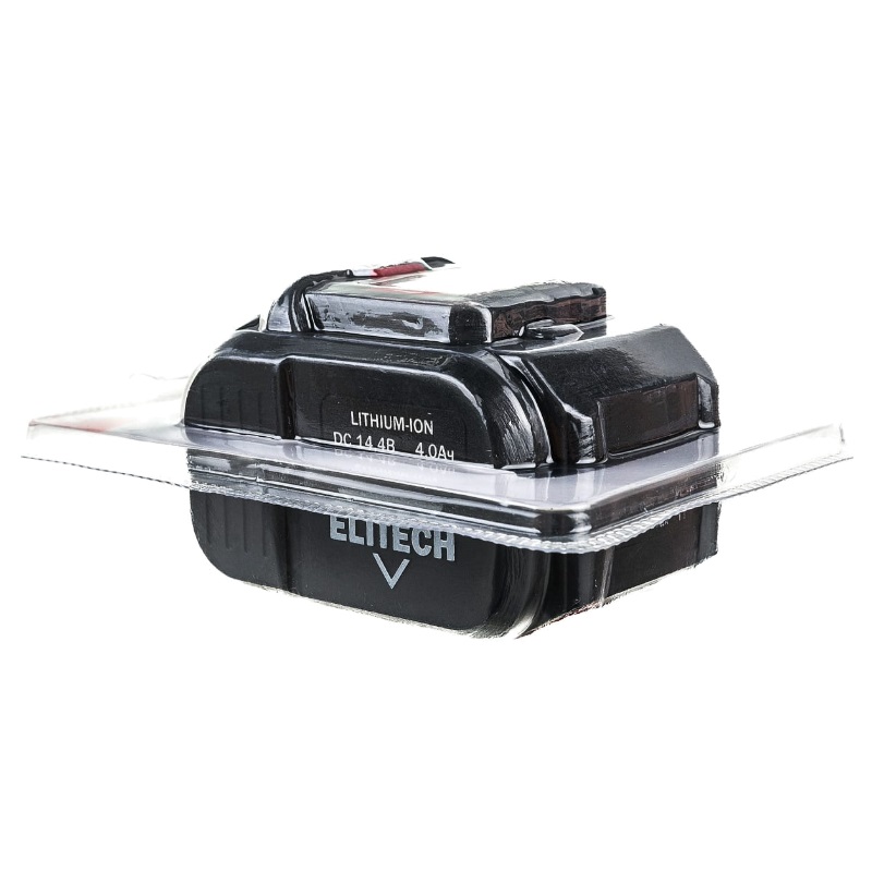 Аккумулятор Elitech 1820.067500 14.4В, 4.0Ач Li-ion, д\ДА14СЛК, слайдер, 188828 в Рыбинске