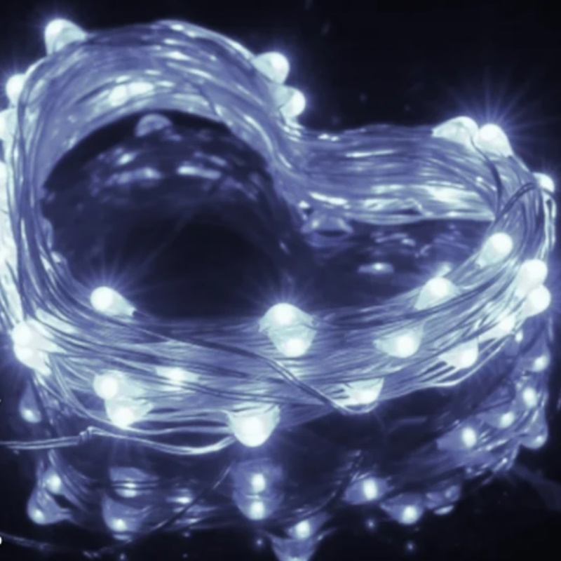 Гирлянда светодиодная Neon-Night "Роса" 303-215 1453485, 30м, 300LED, белый, 3.6Вт, IP44 в Муроме