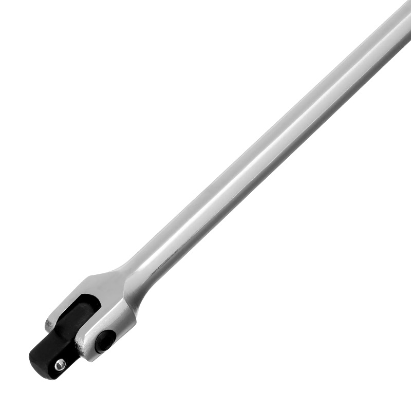 Вороток однорычажный Matrix 14066, 380 мм, с квадратом 1/2" на шарнире, CrV, хромированный в Коврове