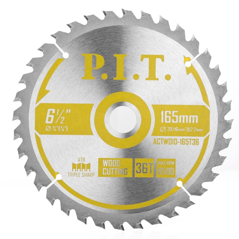 Диск пильный P.I.T. ACTW10-165T36, 165x30/20x2,2 мм, 36T