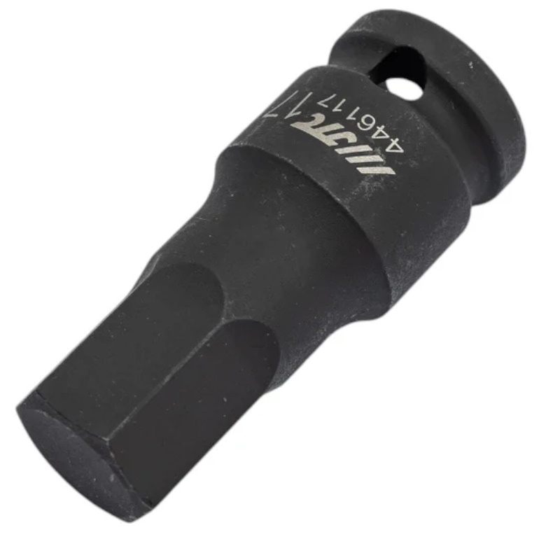 Головка торцевая ударная JTC JTC-446117, HEX, 1/2", H-17, диаметр 25, длина 60мм  в Муроме