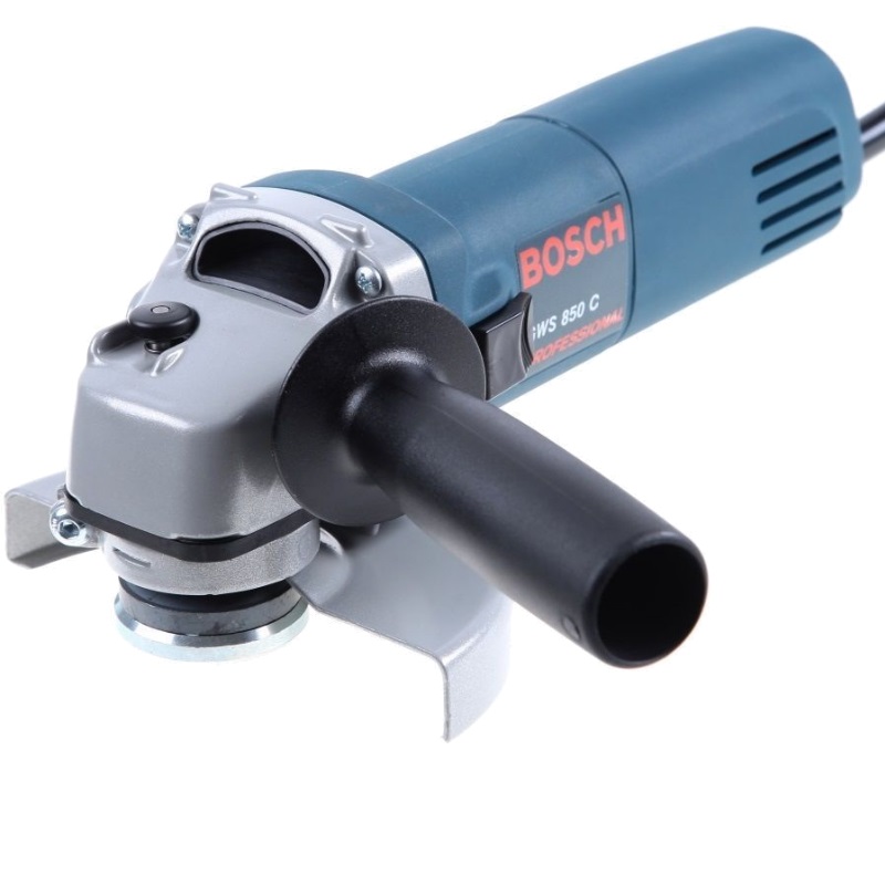 Угловая шлифмашина (болгарка) Bosch GWS 850 C + 2 алмазных диска 0.601.377.79A, 125 мм, 850 Вт, плавный пуск в Муроме