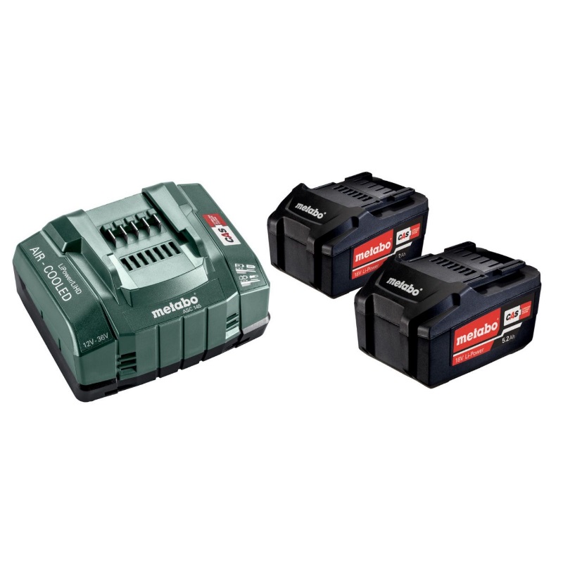 Базовый комплект Metabo Basic-Set 5.2 (2акк. 5.2 А*ч 18В+ЗУ) 685051000 в Угличе