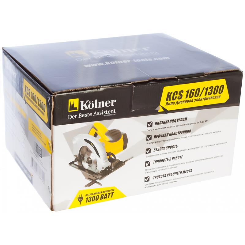 Пила дисковая электрическая Kolner KCS 160/1300 в Иваново