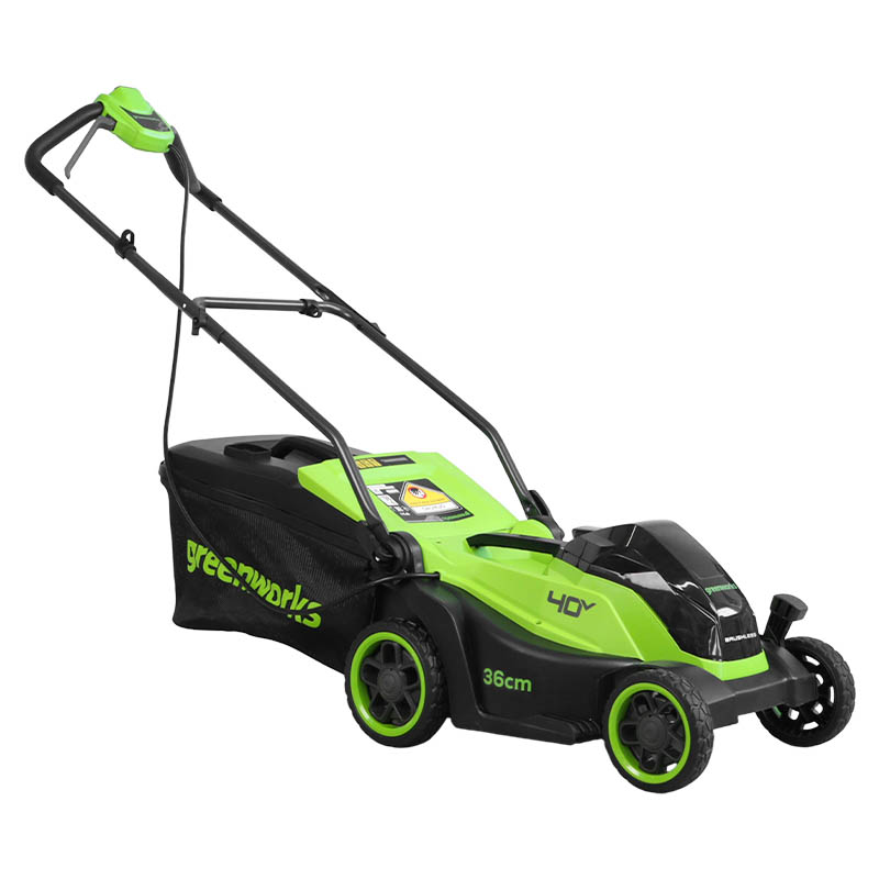 Газонокосилка аккумуляторная Greenworks GD40LM361 40В 2520807, б/щ, 36 см, без АКБ и ЗУ в Иваново