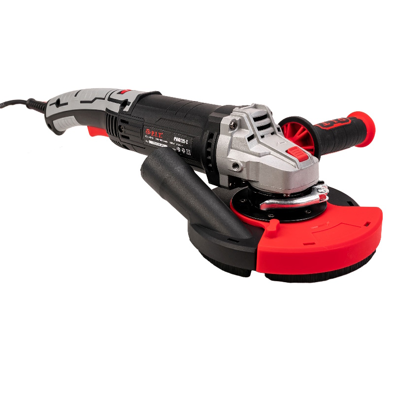 Шлифмашина по бетону электрическая PIT PWG125-C 1400Вт 125мм 3000-9000обмин кожух дшлифовки