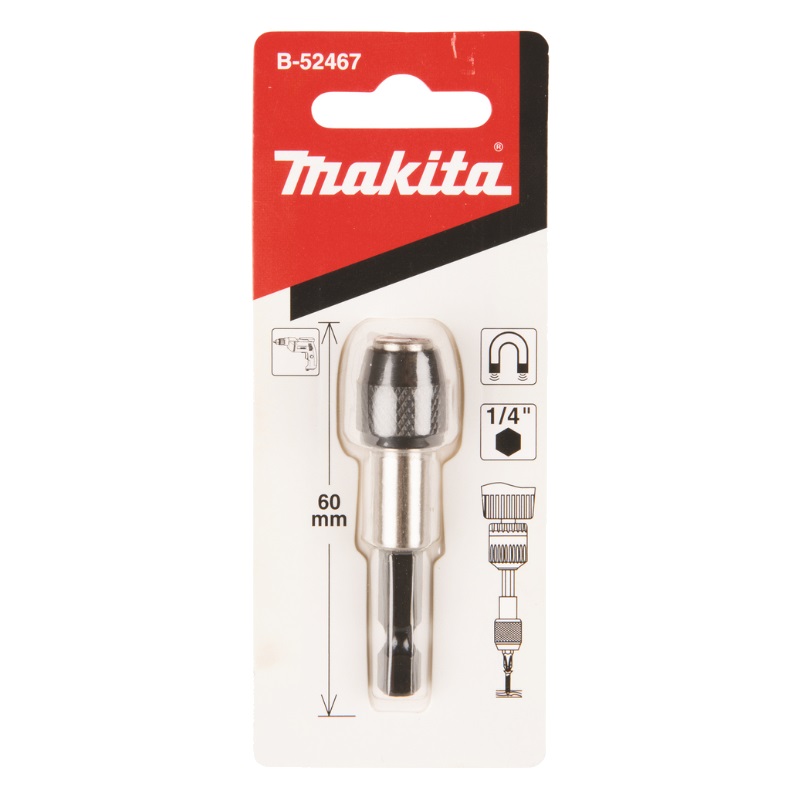 Магнитный держатель с зажимным патроном Makita B-52467