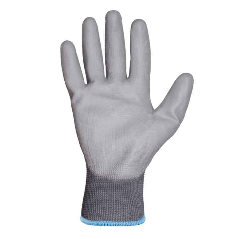 Перчатки защитные Jeta Safety JP011g-M, серые, c полиуретановым покрытием, размер M/8  в Иваново