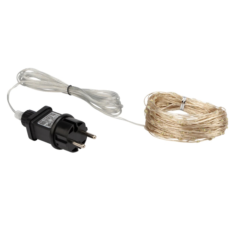 Гирлянда светодиодная Neon-Night "Роса" 303-216 1376591, 30м, 300LED, теплый белый, 3.6Вт, IP44 в Иваново