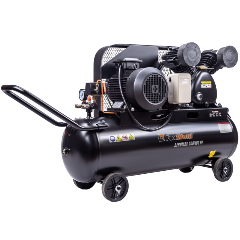 Компрессор масляный ременной FoxWeld AEROMAX 550/100 HP 7069 в Коврове