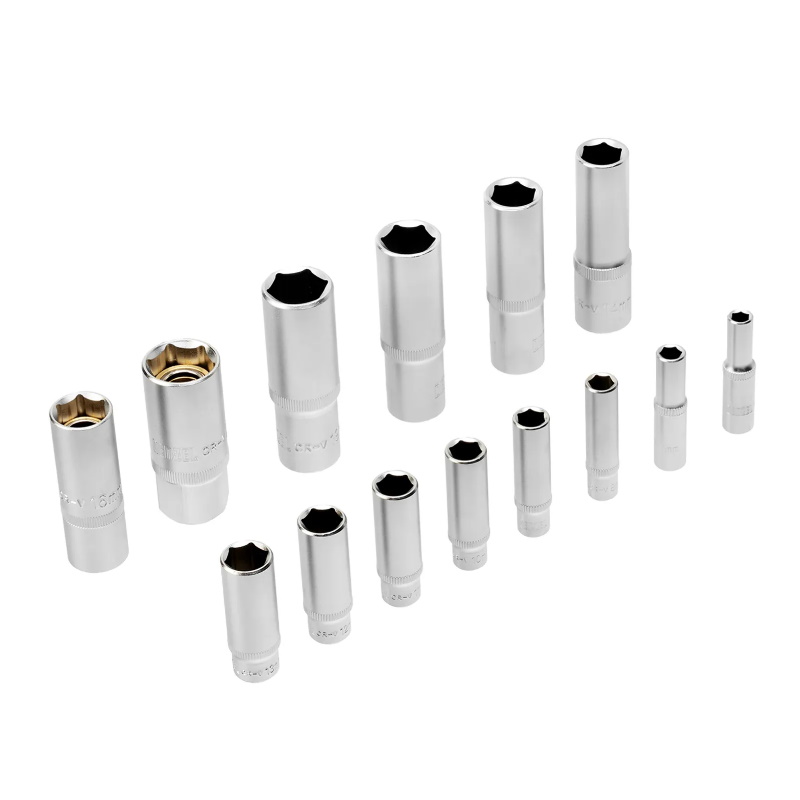 Набор инструментов Denzel 15813, 1/2", 1/4", CrV, S2, пластиковый кейс, 94 предмета в Александрове