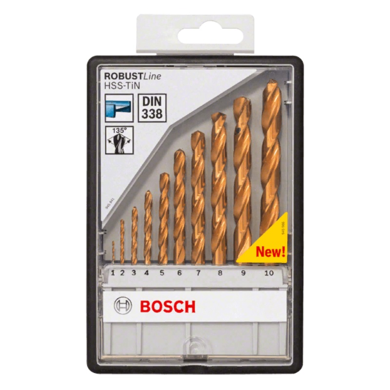 Набор сверл Bosch 2.607.010.536, 10 штук в Твери