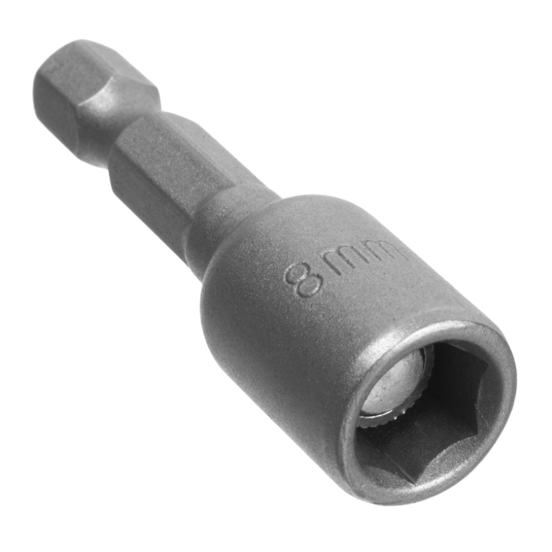 Головка торцевая магнитная РемоКолор professional 33-3-836, 8 х 45 мм, хвостовик 1/4" Е, CrV, 2 шт в Угличе