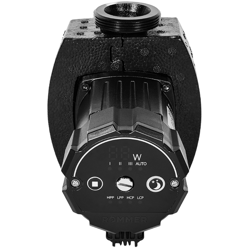 Частотный циркуляционный насос Rommer RCP-0030-3240180 PROFI, EVO 32/40-180, с гайками и теплоизоляцией в Муроме