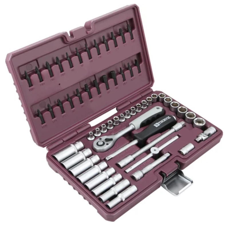 Набор инструмента Thorvik TS057 054003, 1/4"DR, 57 предметов в Ярославле