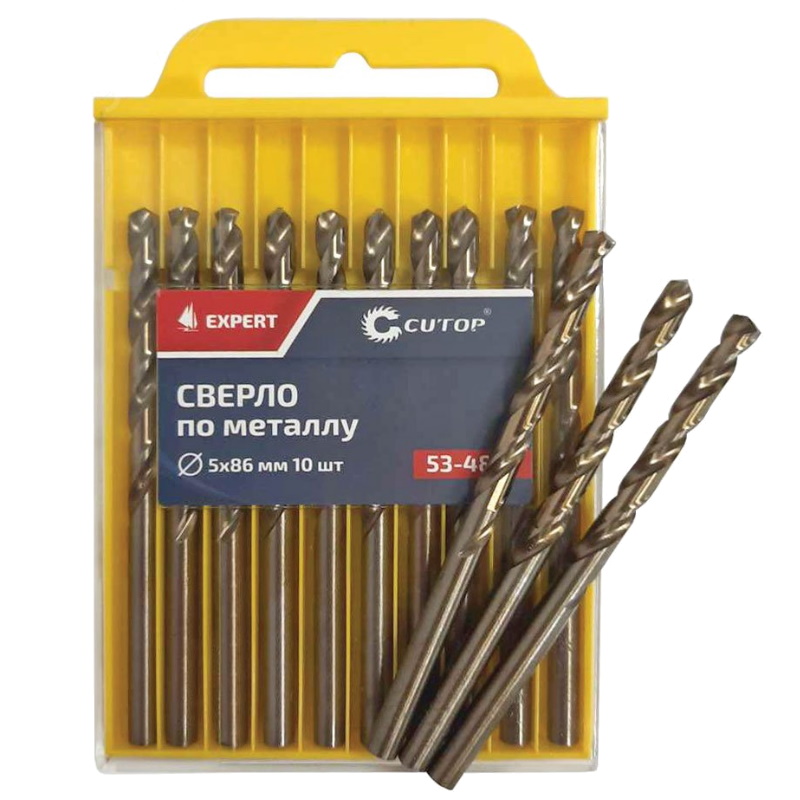 Сверло по металлу Cutop EXPERT 53-486, 6.5х101 мм, 10 штук  в Рыбинске