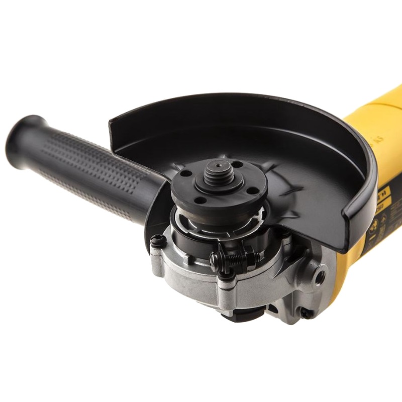 Угловая шлифмашина DeWalt DWE4119 + Подарок рулетка Stanley Tylon (5м х 19мм)