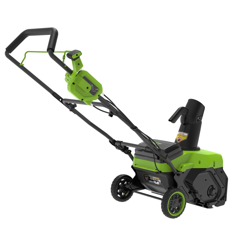 Снегоуборщик аккумуляторный Greenworks GD40STX2 2603407, 40В, 51 см (без АКБ и ЗУ)
