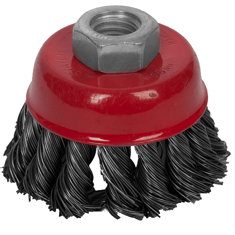 Щетка чашечная для УШМ Stayer Professional 35128-065_z01 жгутированная стальная проволока 05мм 65ммхМ14 330₽