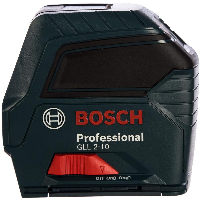 Лазерный нивелир Bosch GLL 2-10 0.601.063.L00 (2 луча, линейный, дальность без приемника 10 м) в Иваново