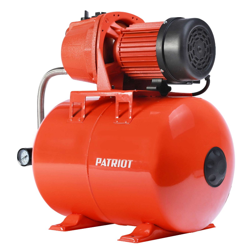 Насосная станция Patriot PW 1200-24 C 315302619, насосная часть - чугун, бак 24 л, 1200 Вт, 3800 л/час в Муроме
