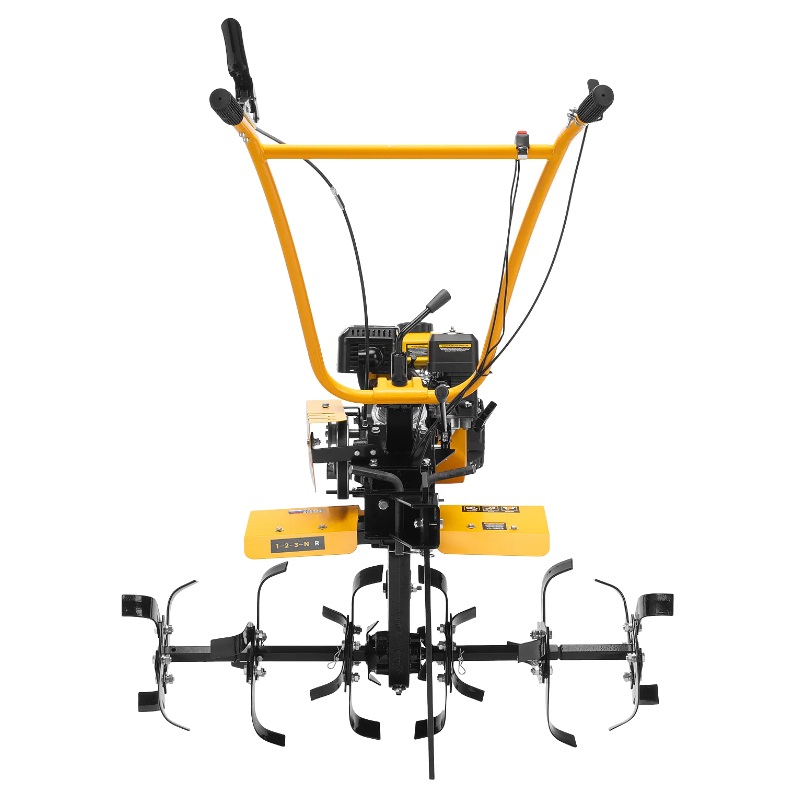 Бензиновый мотоблок Denzel DPT-370S, 7 л.с., 3 вперед / 1 назад, редуктор шестерёнчато-цепной, 56443 в Костроме