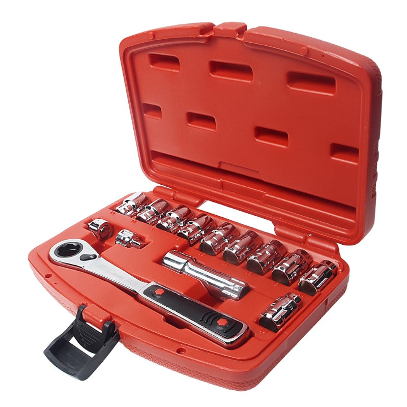 Набор головок со сквозным отверстием JTC JTC-3439 10-19 мм в кейсе 14 предметов 7880₽