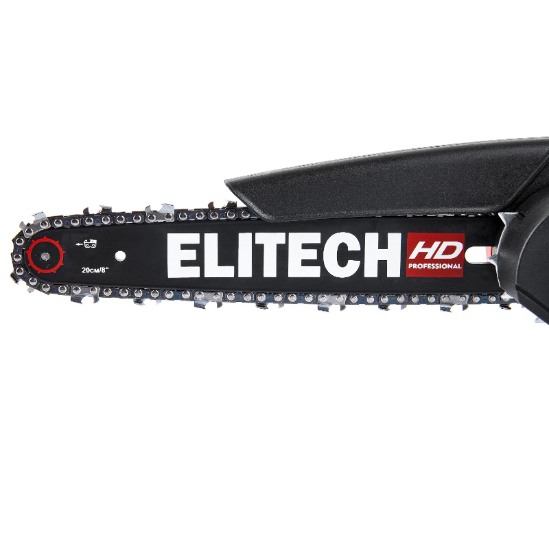 Пила цепная аккумуляторная Elitech HD CS 2008BLK (E1611.016.00), шина 20см., 20В, Li-Ion в Нижнем Новгороде