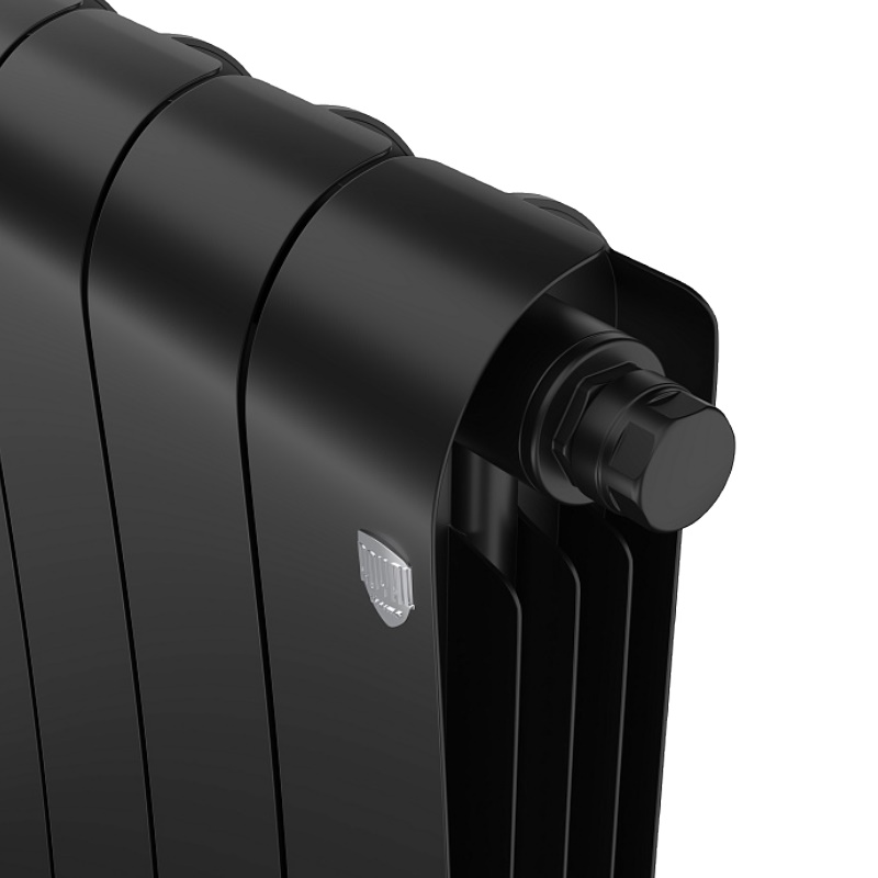 Радиатор биметаллический Royal Thermo Infinity 500 Noir Sable VR80 НС-1658384, 6 секций в Муроме