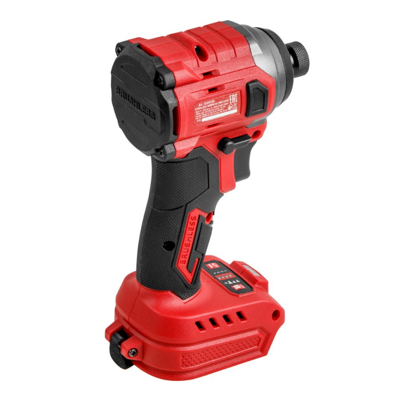 Аккумуляторный ударный гайковерт/винтоверт Wortex CWR 0218 XLT 1329731, 2x2 А*ч, в чемодане, бесщеточный, 18 В, 220 Н*м в Иваново