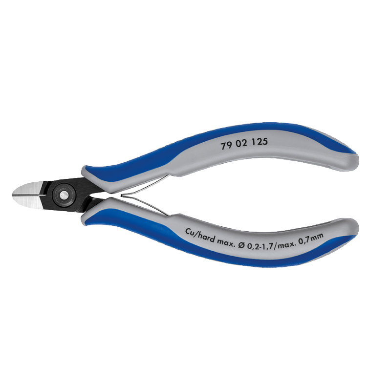 Бокорезы прецизионные Knipex KN-7902125 округлая головка 125 мм двухкомпонентные ручки 10207₽