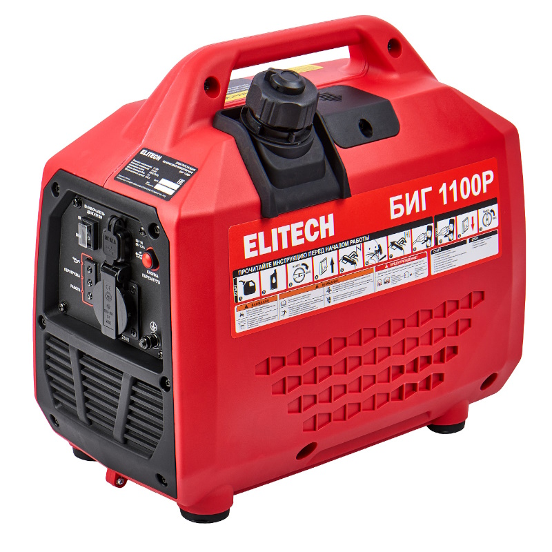 Инверторный генератор Elitech БИГ 1100Р, 210595 в Муроме
