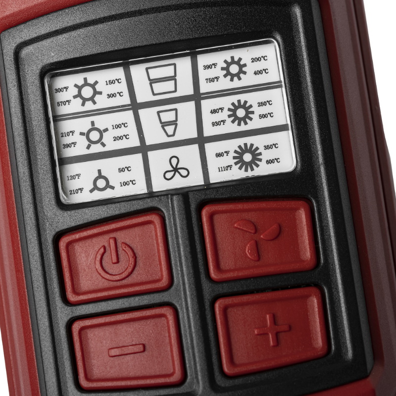 Термопистолет Elitech ТВ 2060С 204524 (E2207.007.01), 2000 Вт, 250/550 л/мин, 50-600 гр С