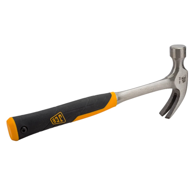 Молоток-гвоздодер JCB JHM004 (цельнокованый, двухкомпонентная виброгасящая рукоятка, 550г)  в Кинешме