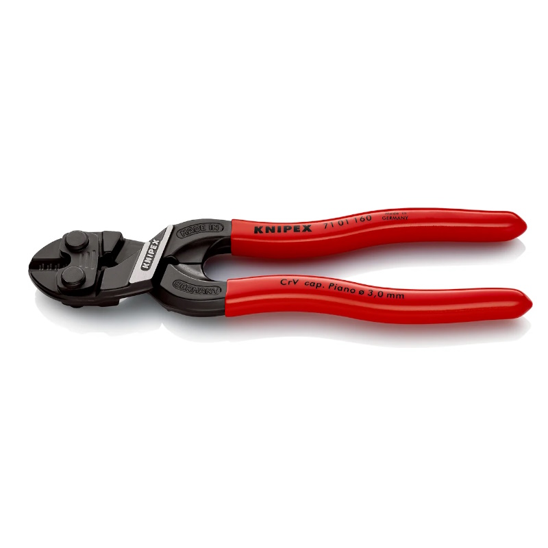 Болторез компактный Knipex CoBolt S KN-7101160SB 160 мм обливные ручки 7069₽