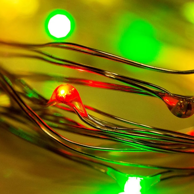 Гирлянда светодиодная Neon-Night "Роса" 303-009-1 1453476, 2м, 20LED, мульти  в Рыбинске