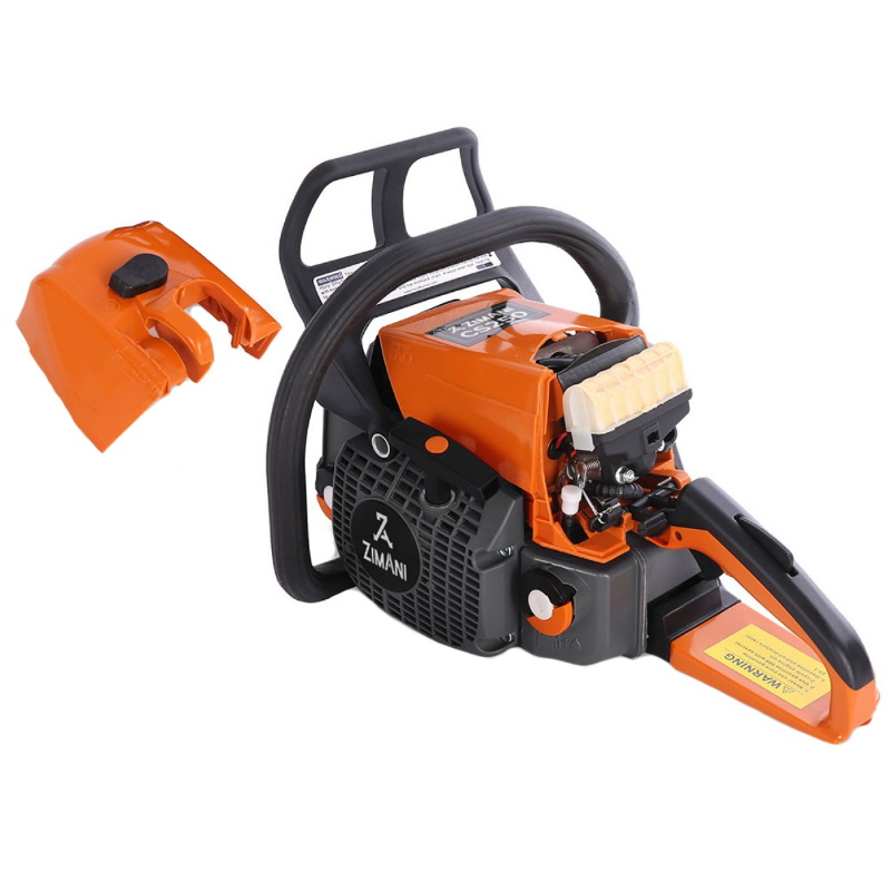 Бензопила ZimAni MS250, 45,4 куб.см, 3,1 л.с., шина 16" (40 см), цепь 62 звена, паз 1,6 мм, 0,325" (зап. части совместимы STIHL MS250) в Муроме