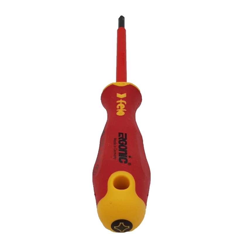 Отвертка диэлектрическая Felo Ergonic 41410290, крестовая PH 1X80 (Германия) в Нижнем Новгороде