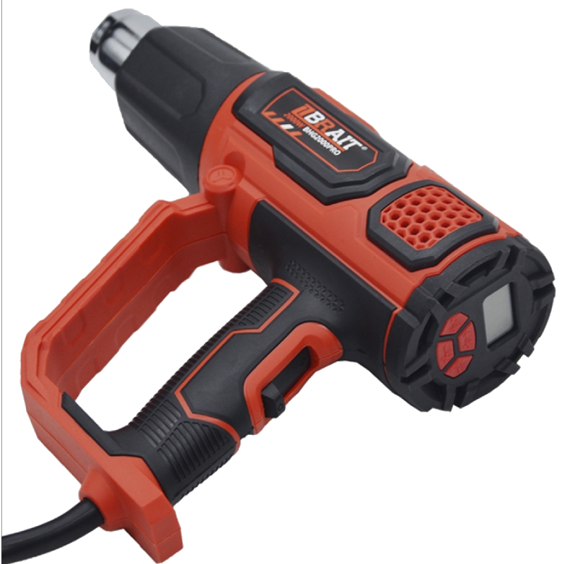 Фен строительный Brait BHG2000PRO 21.01.120.069, 2000Вт; кейс; макс.темп. 600°С в Рыбинске