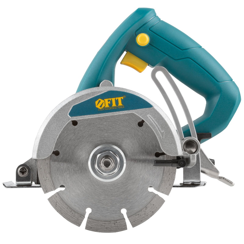 Пила дисковая Fit 80420, 1200 Вт, 11300 об/мин, 125/22,2 мм, 3,1 кг, водяное охлаждение, УЗО в Туле