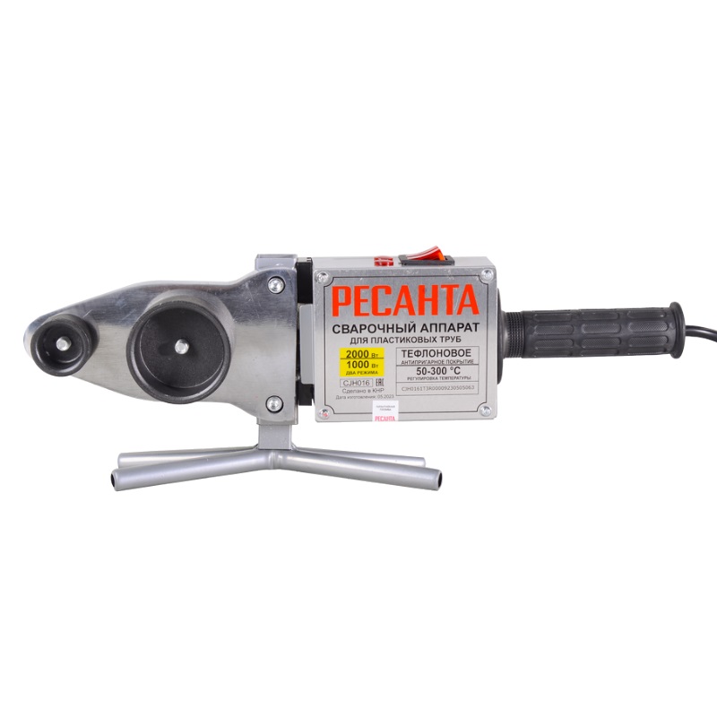 Аппарат для сварки ПВХ труб Ресанта АСПТ-2000А 65136