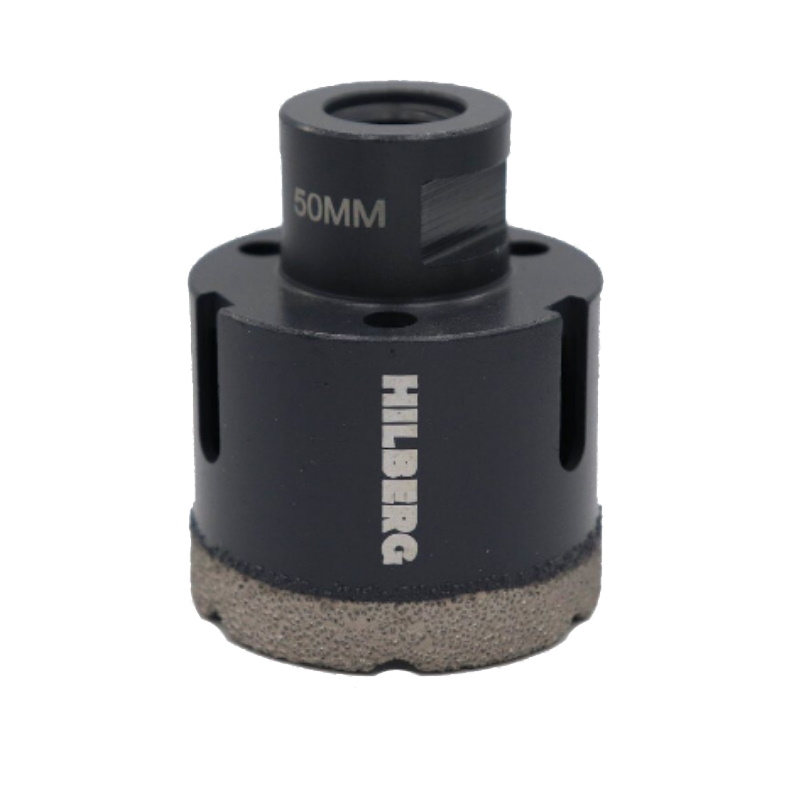 Коронка алмазная Hilberg HH650, 50 мм, Super Hard, M14