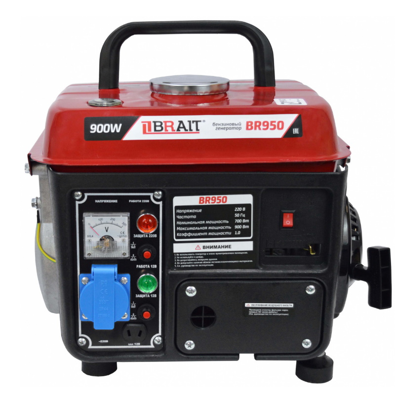 Бензиновый генератор Brait BR 950, 02.01.052.047 в Твери