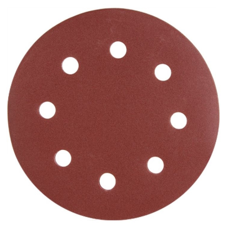 Шлифлист Wortex WSD318120W504 180мм круг Р120 для стен и потолков самосцепляющийся 8 отв 5 шт 417₽