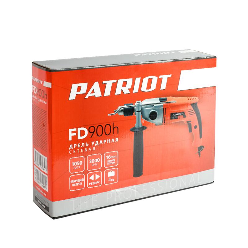 Дрель ударная Patriot FD 900H, 1050 Вт