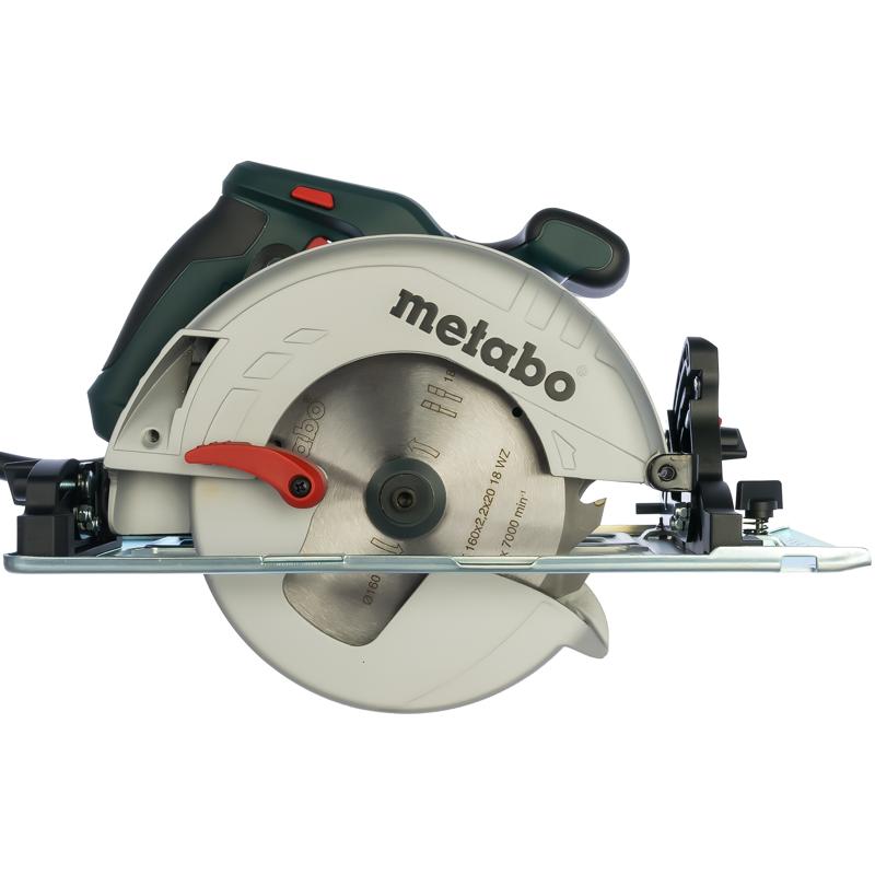 Циркулярная пила Metabo KS 55 600855000 (сетевая, диск 160 мм, посадочный диаметр 20 мм)